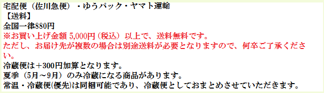 決済 送料について