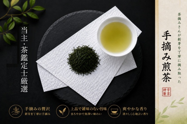 手摘み煎茶