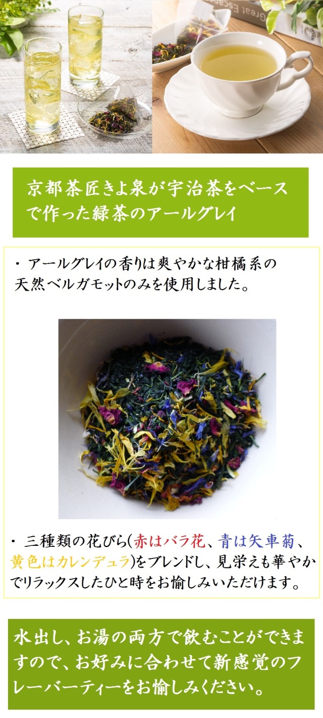 宇治茶アールグレイの説明