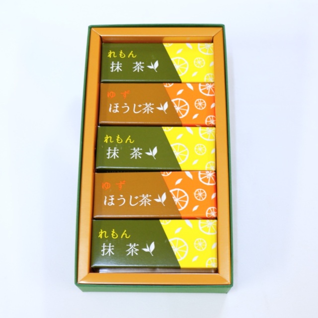 抹茶レモンようかん